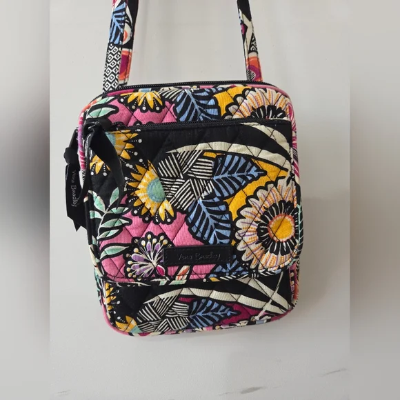 Vera Bradley Floral Mini Crossbody Bag - Picture 1 of 4